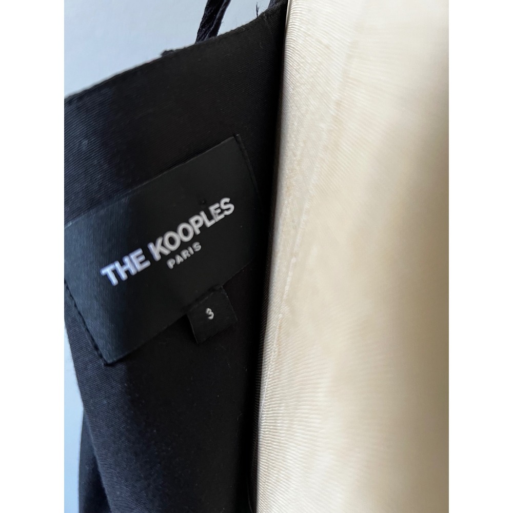 The Kooples Paris Silk Polka Dot Midi Romantic Whimsical Dress Fits US 6-8 - Picture 4 of 5